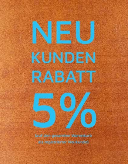 5% Neukunden-Rabatt