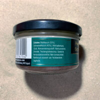 Wildgenuss - Rehpastete / Reh-Paté mit Schweinefleisch, 150g-Glas