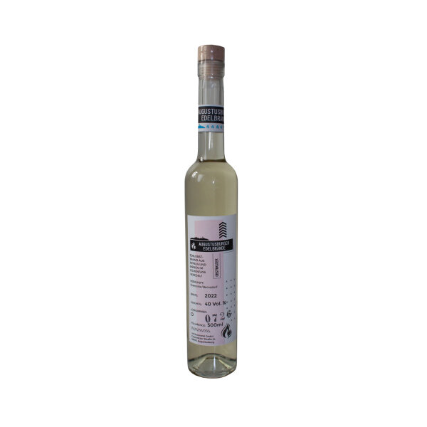Augustusburger Edelbrände - Obstbrand im Holzfass (Obstler), 40% Vol. 500ml